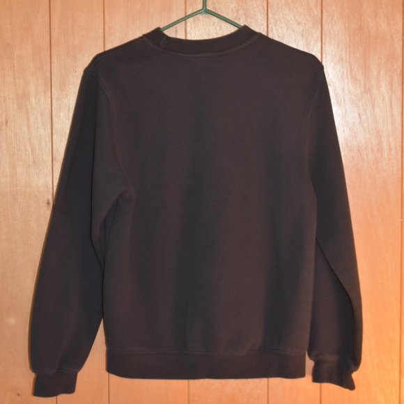 Men’s Sweater Tractor Patch Crewneck Sweater size Small Comfortable - Picture 4 of 5